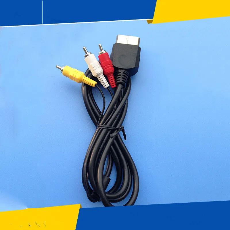 2 pcs 6 ft AV font b Audio b font Video Composite cable Cord RCA Cable