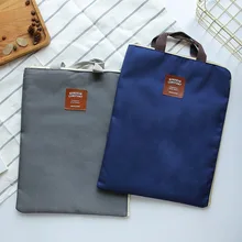 1 шт в Корейском стиле элегантные темпераментные плиссированные закрытые туфли на молнии многослойная A4 папка для документов портативный iPad мобильный телефон Оксфорд сумка-портфель из ткани