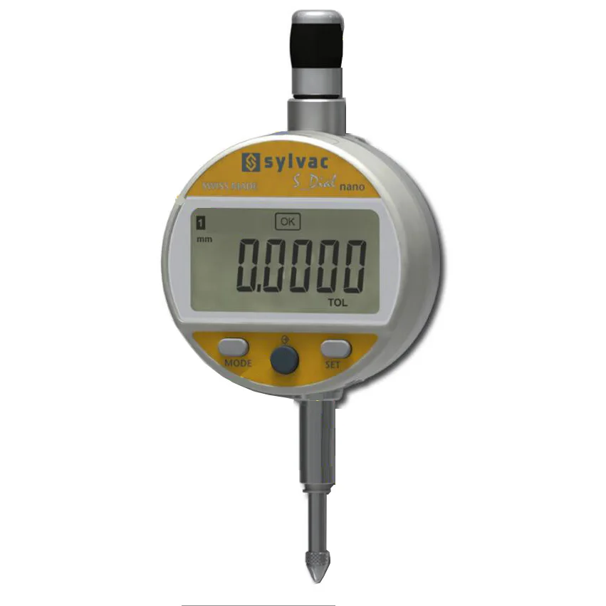 US $805.00 SYLVAC 8055306 Measuring Range 0125mm Resolution 00001mm mminch SDial WORK NANO Digital Indicators