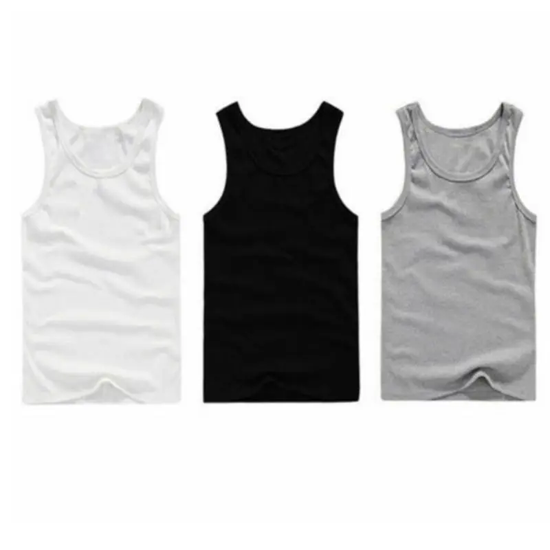 Летние мужские футболки без рукавов Стрингер топ на бретельках, повседневные спортивные жилеты, рубашки