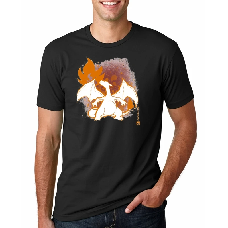 

Men's T Shirt Charizard Kaju Under the Sun Pokemon Badass Tee