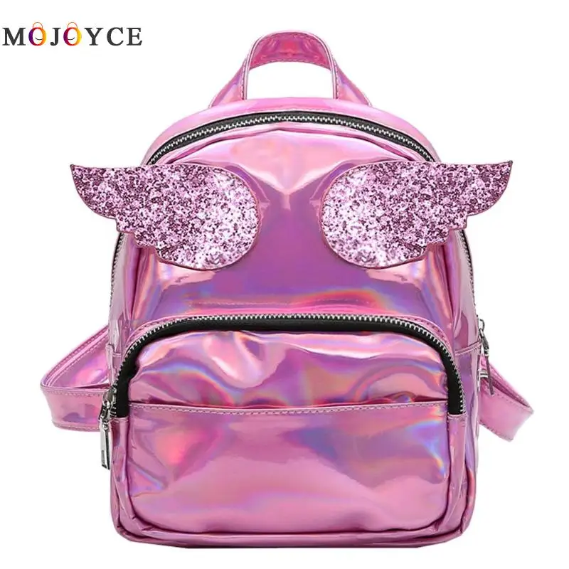 Laser Hologram PU Leather Women Backpack Holographic Bling Laser Hologram PU Leather Women Backpack Holographic Bling