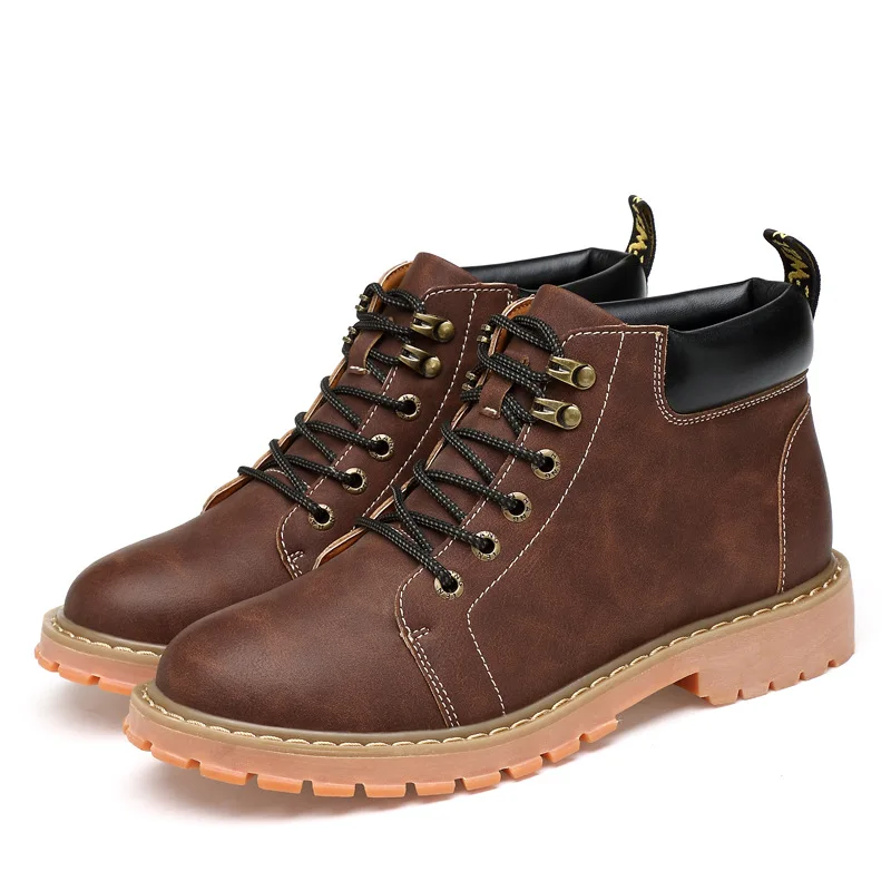 vintage leather hiking boots