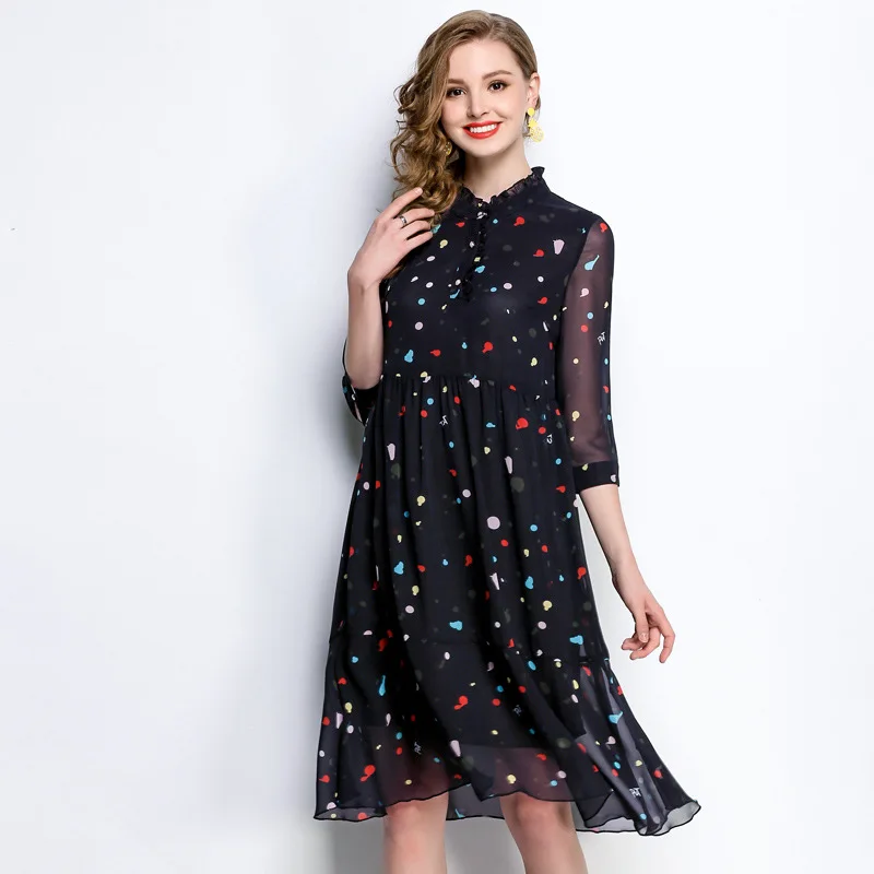 chiffon dresses for plus size women