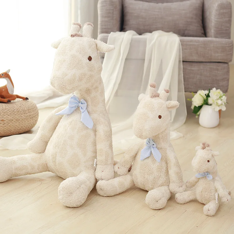 INS милый жираф мягкие животные kawaii плюшевая Удобная кукла игрушки для девочки