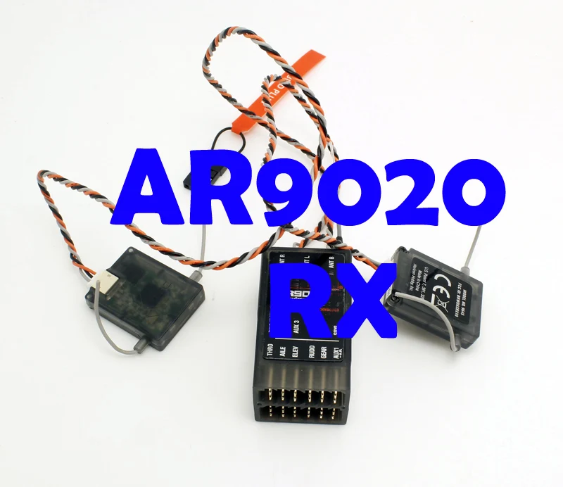 

2pcs/lot AR9020 9CH 9-Channel Receiver rx DX7S DX18 DX10T DX8 DX9 SPMAR9020 RC Airplane