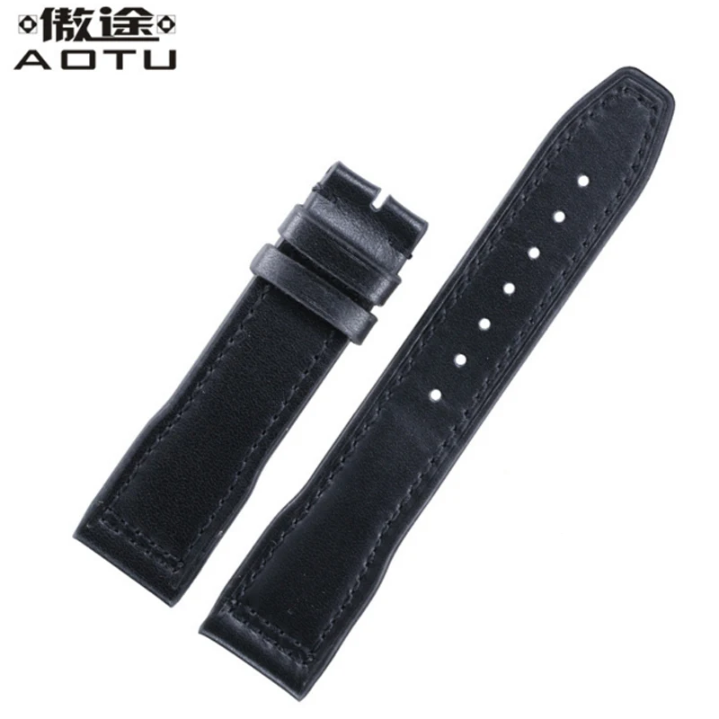 Ремешки для наручных часов из натуральной кожи IWC Pilot Mark IW327004/377714 мужские часы 20 мм