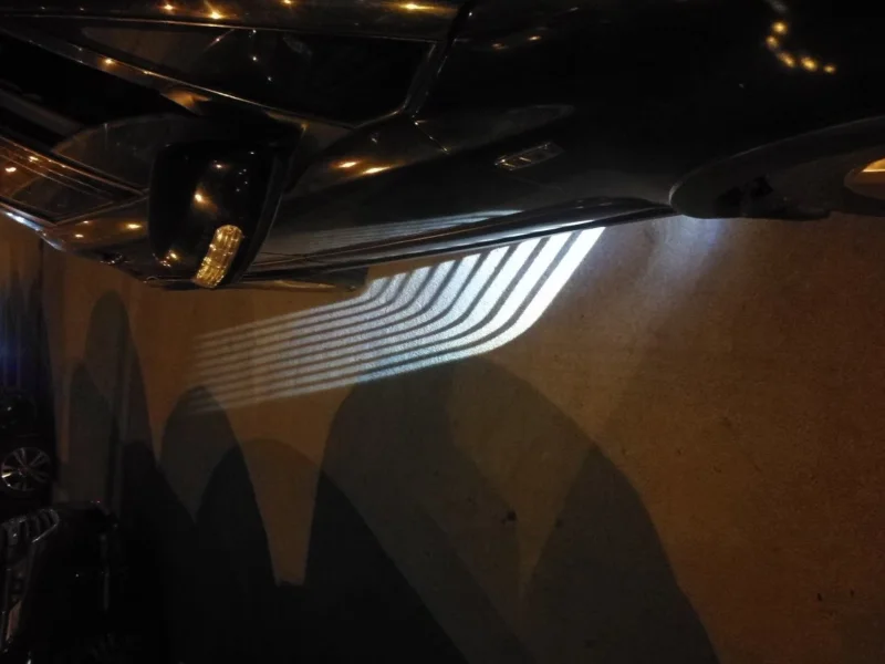 

Automobiles LED laser welcome lamp light blanket fits all cars auto LED door light projector shadow underbody 1 year warranty