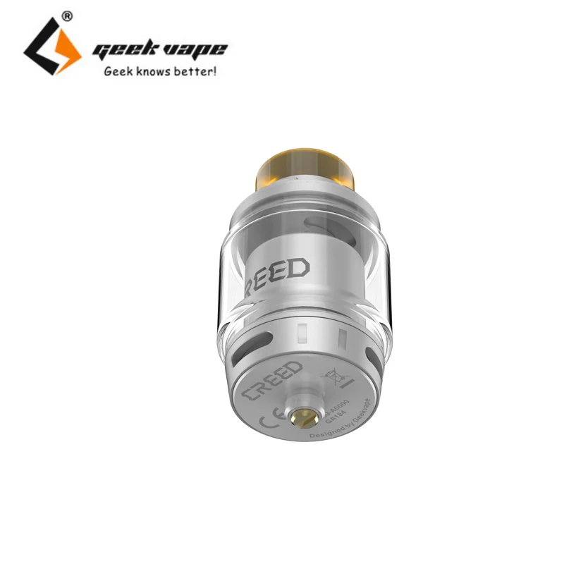 2 шт./лот бак Geekvape Creed 6 5 мл RTA одна/двойная катушка пузырьковое стекло трубка