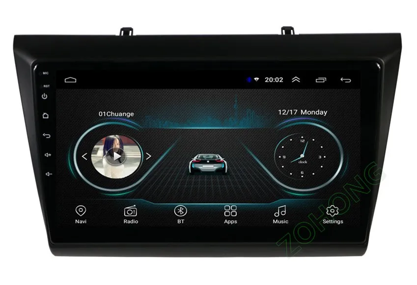 Discount 2.5D 10.2 inch Android 9.0 Car Multimedia DVD Player For Lifan Marvell Myway CAR GPS autoradio Navigation car Radio BT wifi MAP 17