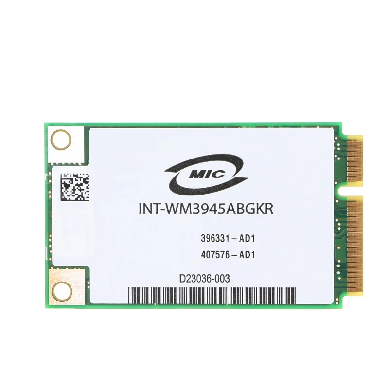 2021 Новая беспроводная Wi-Fi карта WM3945ABG Mini PCI-E 54M 802.11A/B/G для ноутбука Dell ASUS |