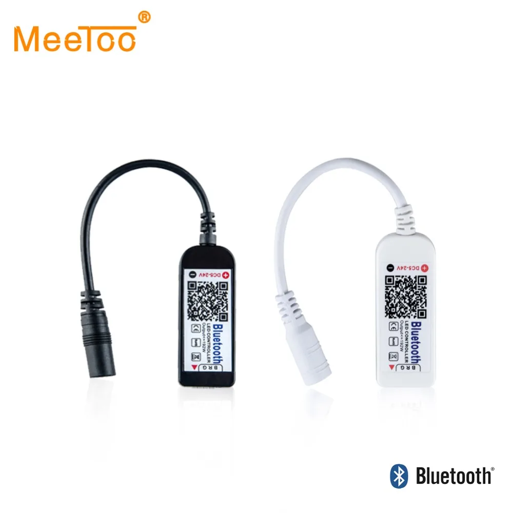 DC 5 24 V Мини светодиодный rgb контроллер управления Bluetooth RGBW Контролер IOS/Android