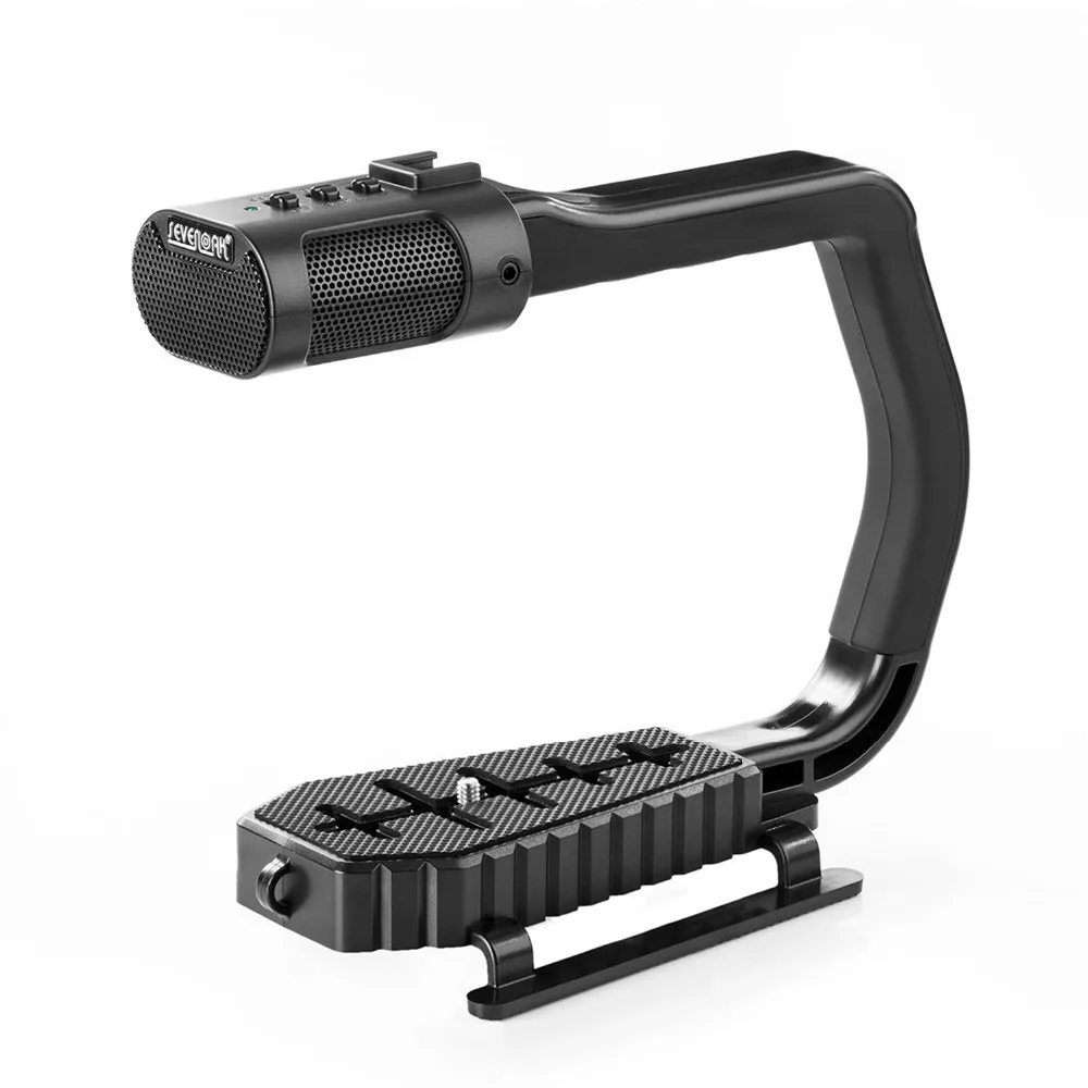  SEVENOAK MicRig Universal Video Handle Grip with Built-in Stereo Microphone for iPhone Smartphone G