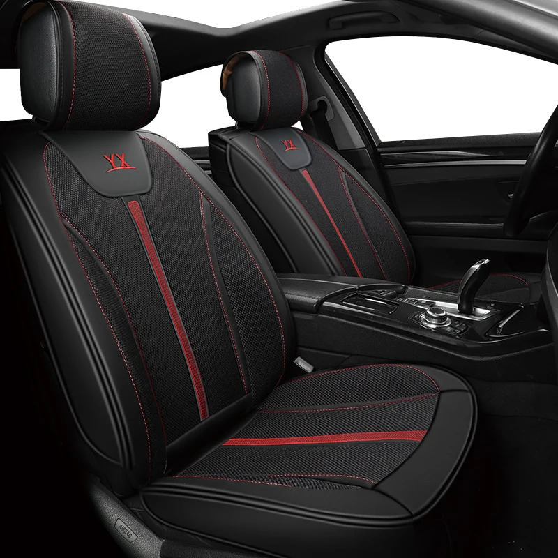

Cotton-Flax car seat covers For opel antara astra g h j corsa d insignia of 2018 2017 2016 2015 auto accessories luxury cushion