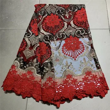 

Newest African Tulle Lace Fabrics With Stones Embroidery Net Lace African French Laces High Quality Tulle Lace Fabrics df65-2855