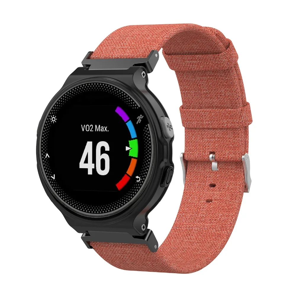 COMLYO силиконовые умные часы ремешок для Garmin Forerunner браслет ремень для Garmin Forerunner 220/230/235/630/620/735 часы