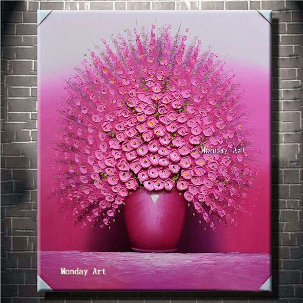 High-Quality-Hand-Painted-Decorative-Colorful-Flower-Oil-Painting-Abstract-Modern-Canvas-Wall-Art-For-Living1