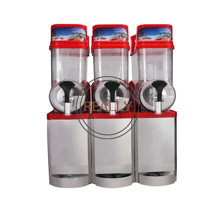 US $1.175.00 312L tanks ice slush machines slushy making machine 220V110V snow welting machine