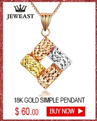 18K Pure Gold Pendant Real AU 750 Solid Gold Charm Good Nice Flower Diamond Upscale Classic Party Fine Jewelry Hot Sell New 2020