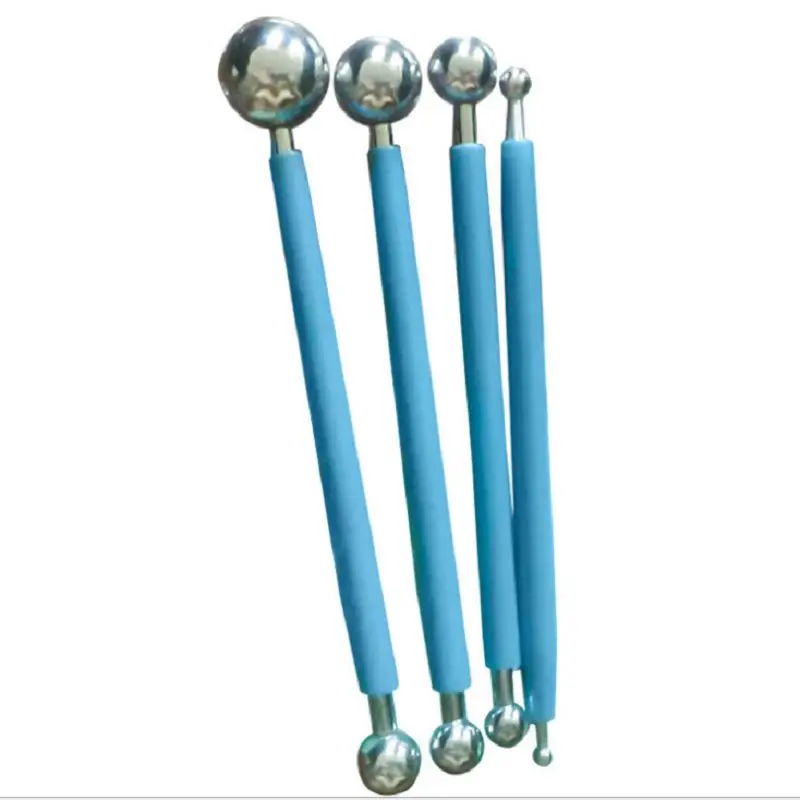 4pcs stainless cake decorating tools cupcake tool Carving stick design