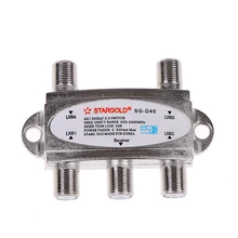 4pc/order Original 4*1 diseqc 2.0 switch satellite TV tuner switch FTA satellite receiver diseqc 4×1 satellite switch