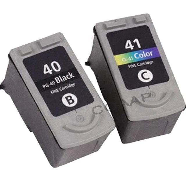 2 Compatible Ink Cartridge For Canon PG 40 41 PG 40 CL 41 Pixma iP2500 iP2600 iP1800 iP1900