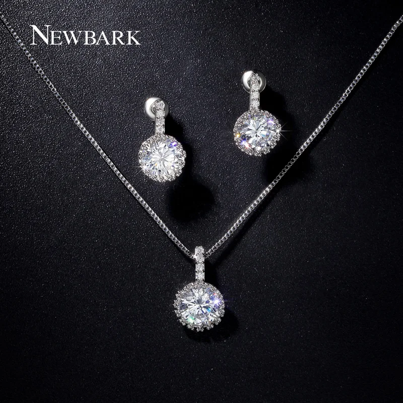 font b NEWBARK b font Classic New Girls Jewelry Sets with 1 Pair Stud Earrings
