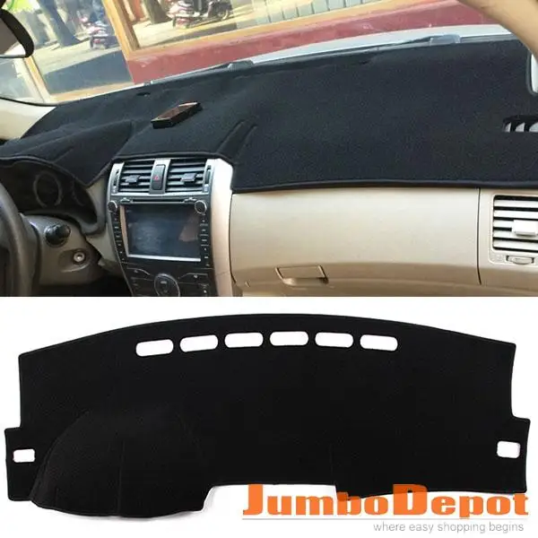XUKEY FIT FOR 2009 2010 2011 2012 2013 TOYOTA COROLLA DASHBOARD COVER