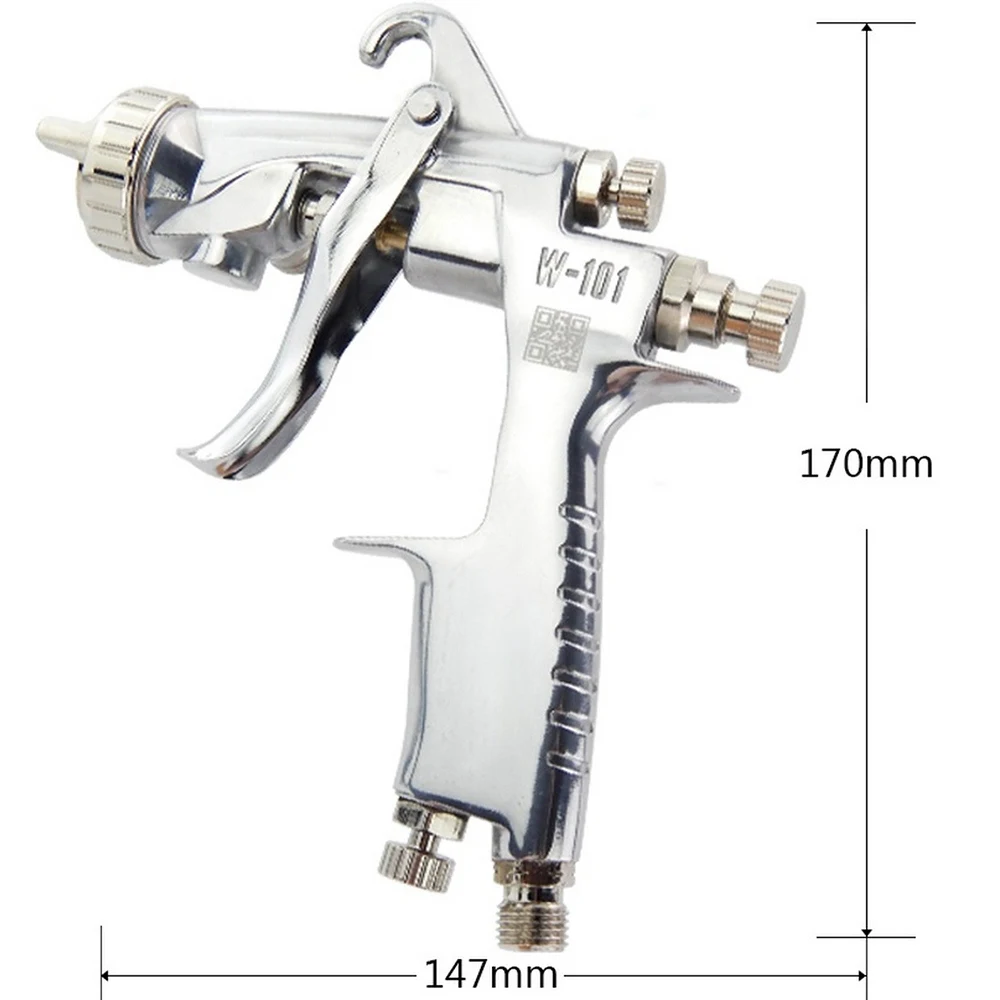 W-101 Spary пистолет Rir пистолет-распылитель 400cc чашка ручной Аэрограф 0,8/1,0/1,3/1,5/1,8 мм Насадка высокое качество воздуха пистолет-распылитель для автомобиля