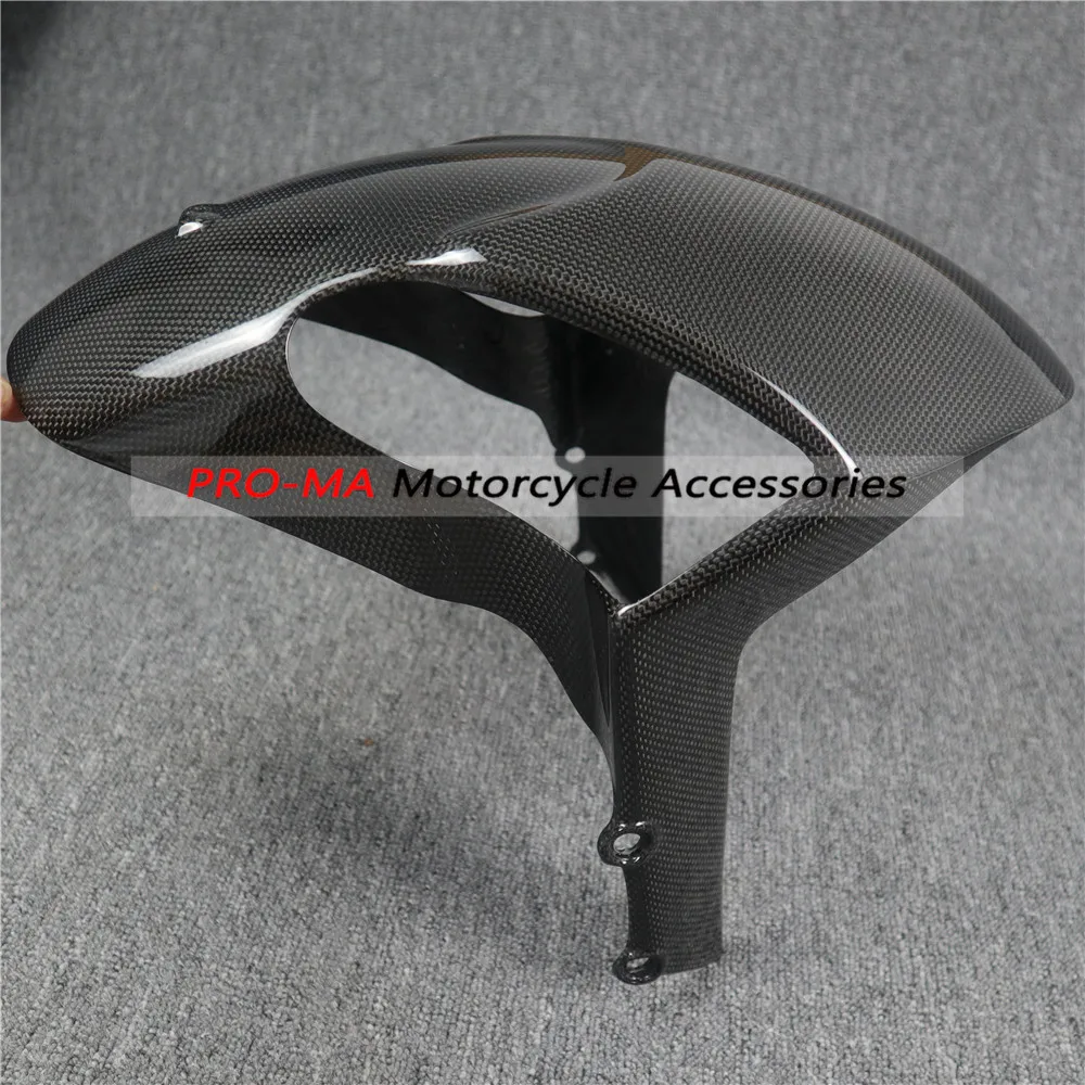 

Motorcycle Front Fender in Carbon Fiber For Ducati Monster 696 796 1100 EVO Plain glossy weave
