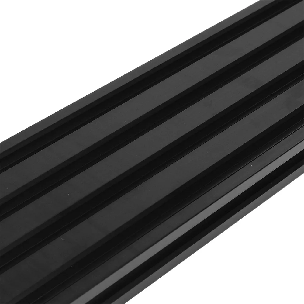 500 мм черный 2080 V-Slot алюминиевый профиль экструзионная рамка для DIY CNC 3d принтер плазменный лазер мебель подставка