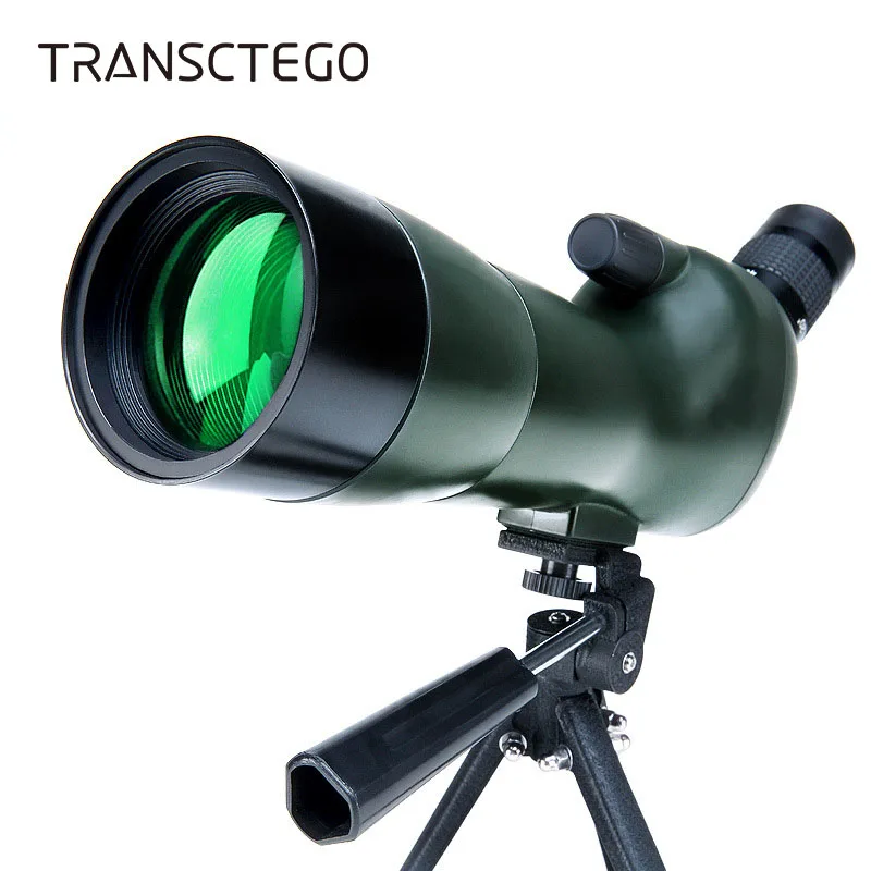 20-60X80 Bird Watching Telescope Spotting Scope Observation Waterproof Zoom Spotting Scope HD Optical Monocular Hunting Anti-Fog
