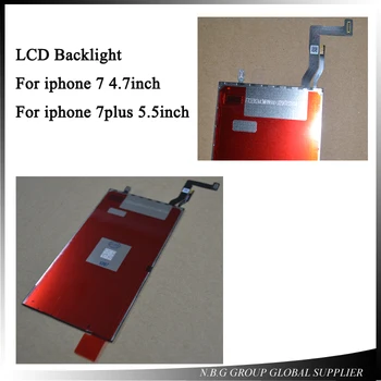 

100pcs/lot by DHL New Original Quality LCD Display Backlight Film Back Light For iPhone 7G i7 4.7inch 7Plus 7+ i7+ plus 5.5inch