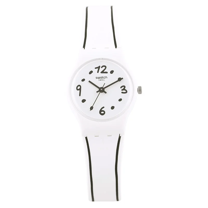 Часы Swatch леди серии для отдыха Мода кварцевые женские часы LW162|Женские часы| |