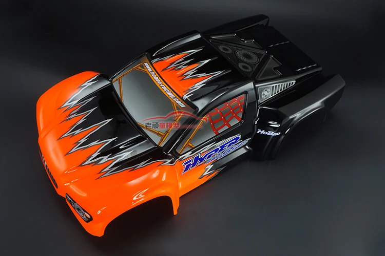

RC Car 1/8 HOBAO 8SC remote control short truck parts color printing car shell short truck shell PC89819 half price sale