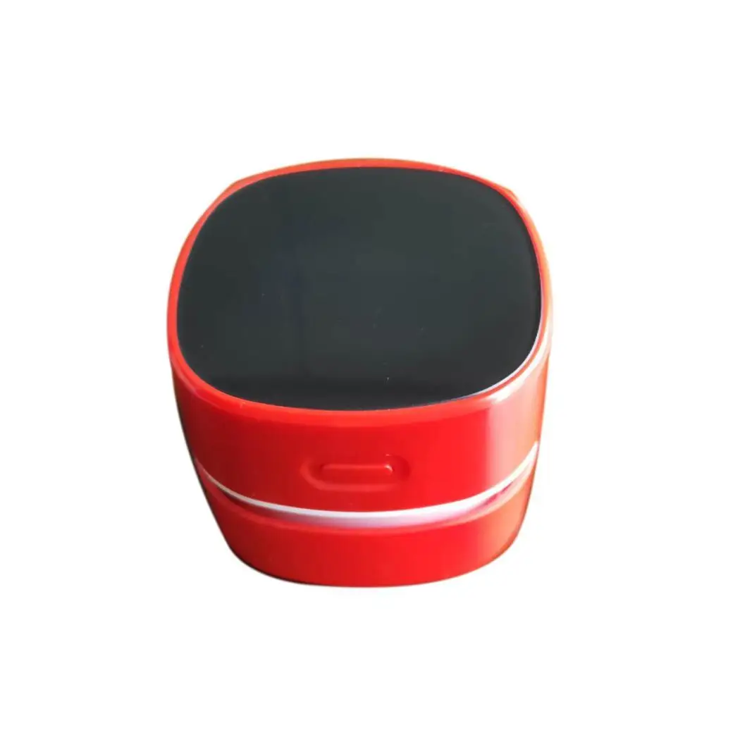 red Креативный Настольный пылесос для дома, офиса, офиса и т. д., настольный, напольный и т. д. мини-машина пылесборник - Цвет: red