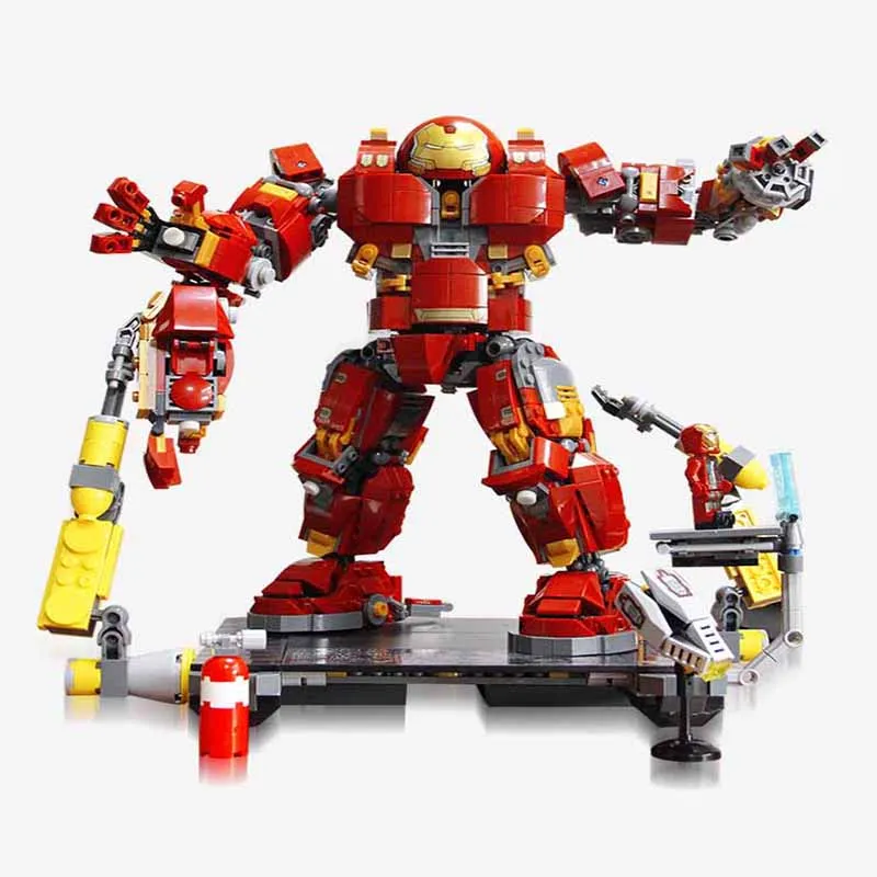 

Avengers Super Heroes Iron Man The Hulkbuster: Ultron Edition Toy Building Bricks Blocks Model Clone Legoingly 76105