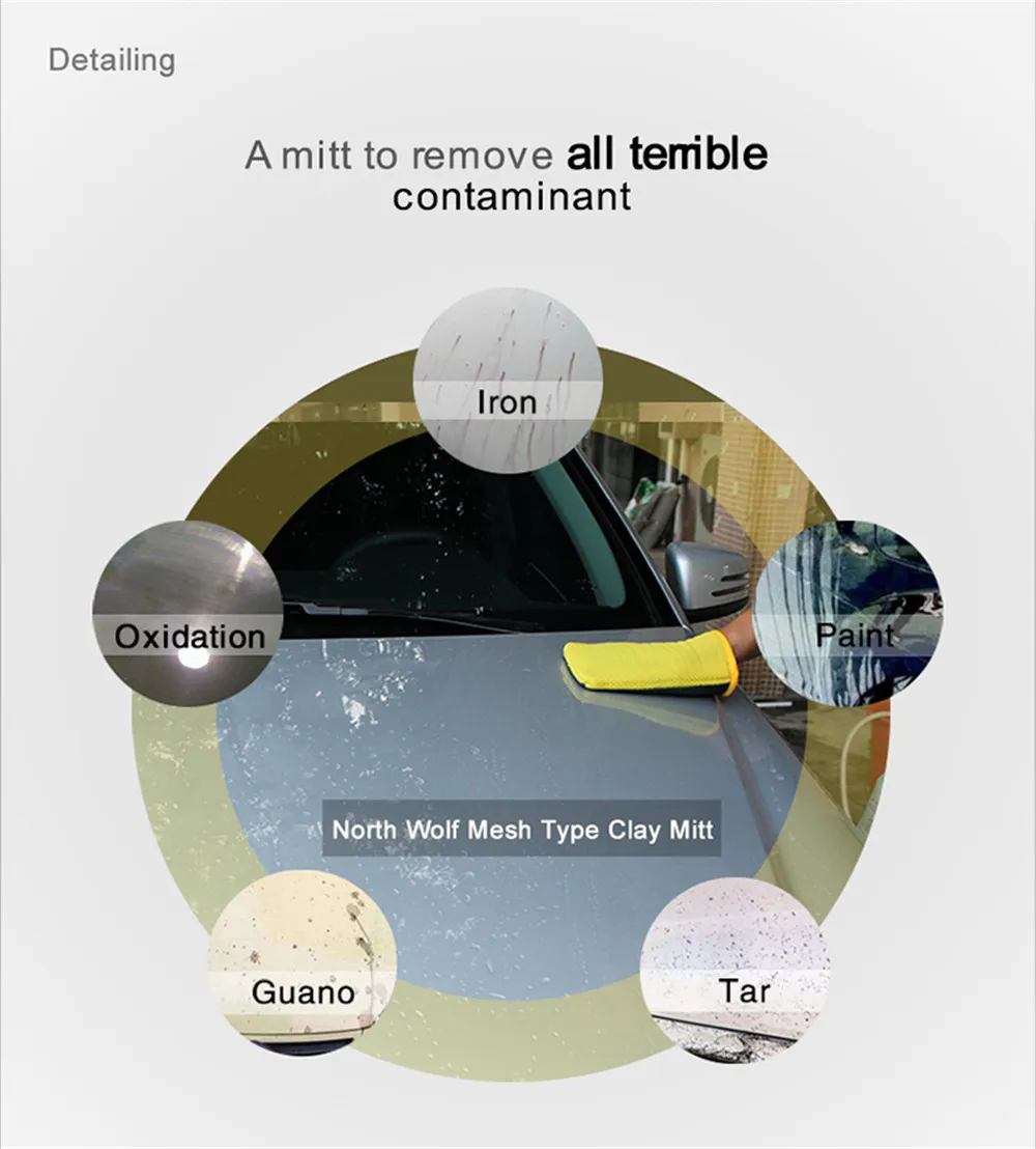 Детализация автомобиля глиняная рукавица 3,0 микрофибра перчатка для мытья машины глиняная барная рукавица Авто мойка полотенце рукавица