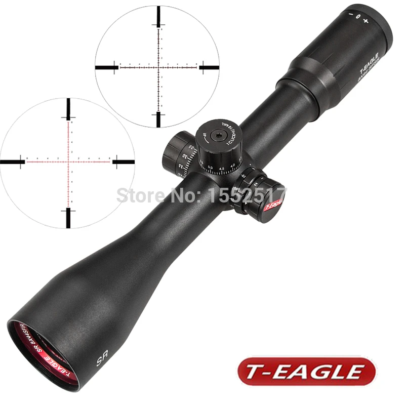 

T-EAGLE Tactical Riflescope 8X44 SF Optical Rifle Scope Red Dot Illuminated Hunting Scopes For Airsoft Air Guns