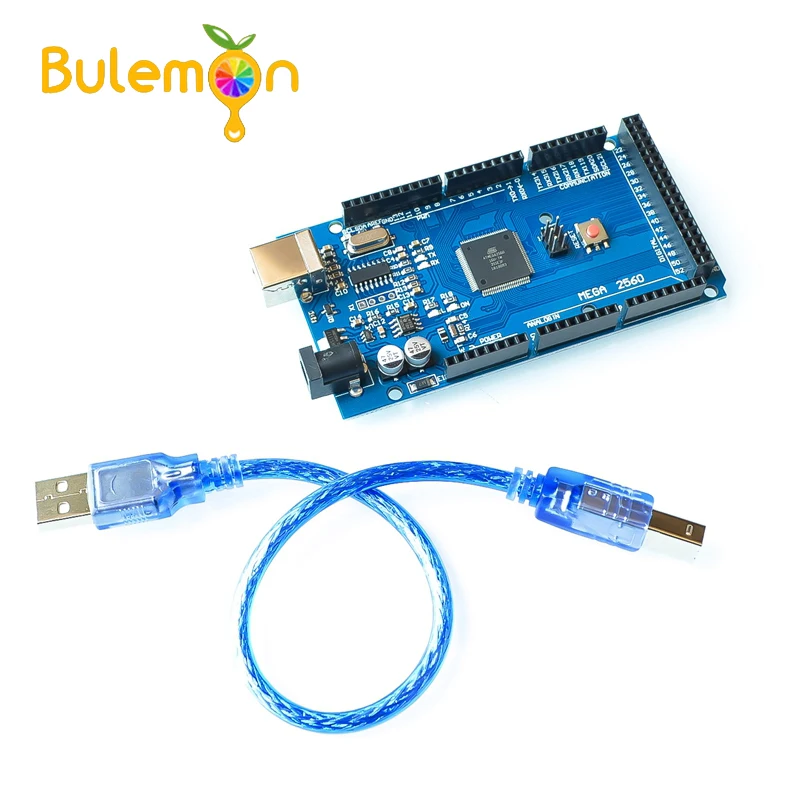 

MEGA2560 MEGA 2560 R3 (ATmega2560-16AU CH340G) AVR USB board Development board MEGA2560 with Cable for arduino