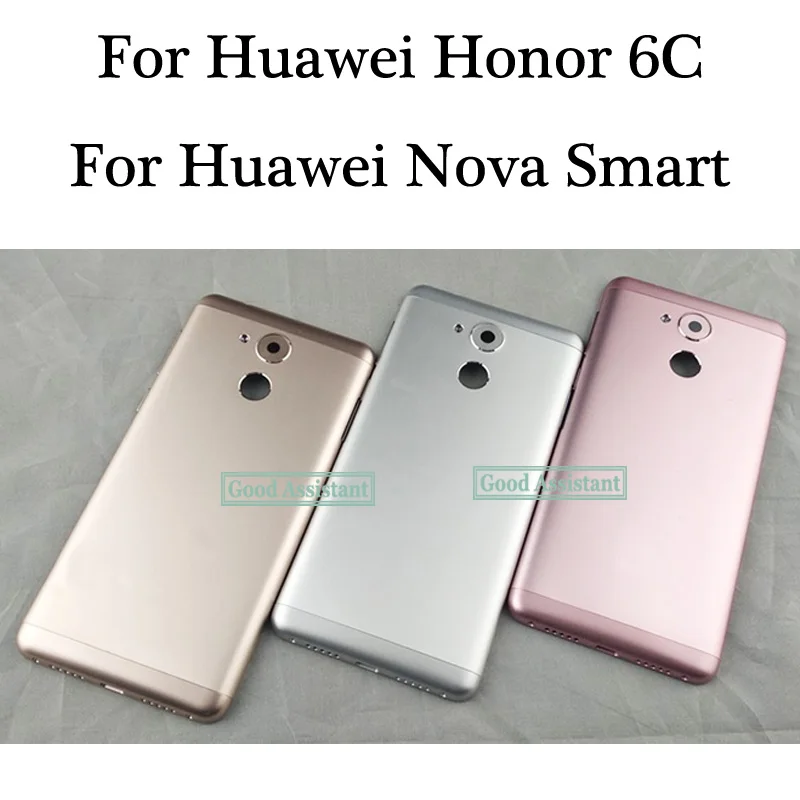 5,0 дюймов для huawei Honor 6C DIG-L01/Nova Smart DIG-L21 DIG-L21HN задняя крышка для батареи, корпус, чехол, запчасти для заднего стекла