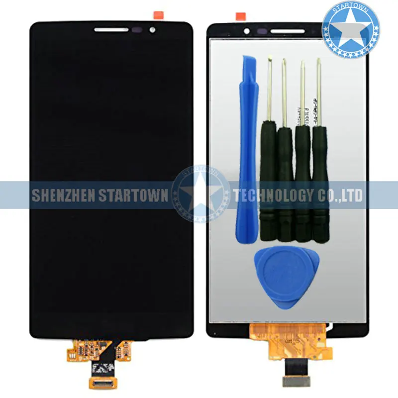 

Replacement LCD display Digitizer touch screen Panel Lens Assembly For LG G Stylus H631 LS770 MS631 H635 H630(Black) with tools