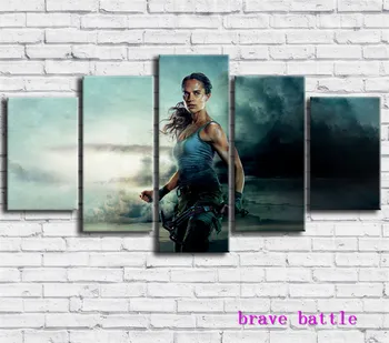 

TOMB RAIDER Canvas Painting Living Room Home Decor Modern Mural Art Oil Painting #01