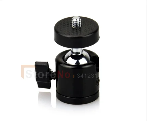 Mini metal 360 degree swivel +1/4&quot screw mount for DSLR camera tripod ball head ballhead Monopod all with 1/4&quot | Электроника