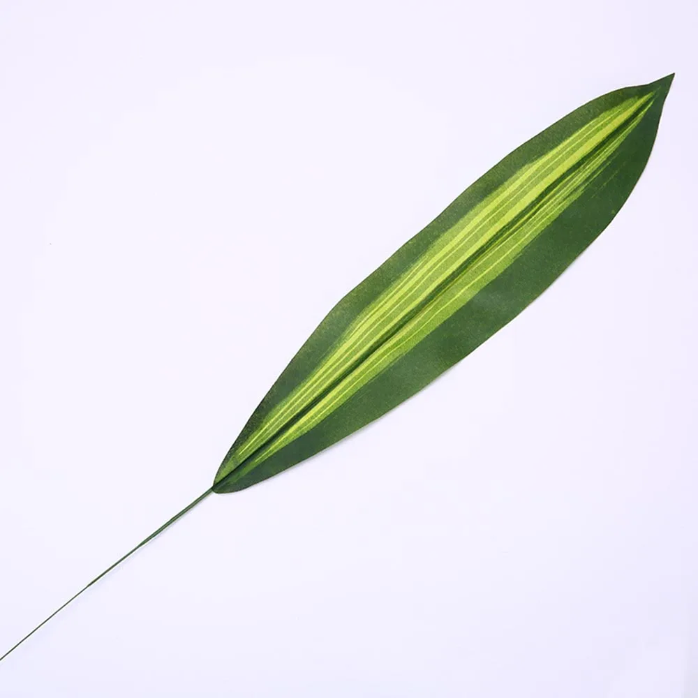 David accessories Silk Leaf Green Leaves Artificial Flower For Wedding