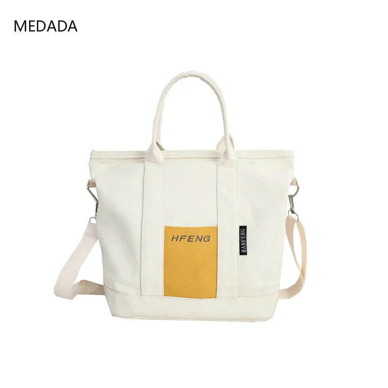 

MEDADA women messenger bags Large canvas bag for female students with one shoulder bag crossbody bags for women