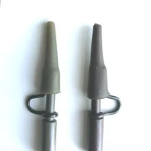 20 шт. Wise снасти усиленные дистанционные свинцовые зажимы и резиновые колпачки для ловли карпа-Карповые стержни снасти