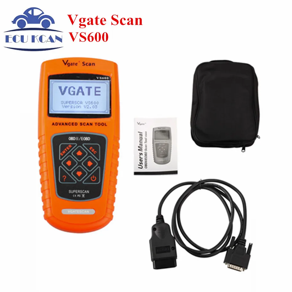 High quality VS600 VgateScan Advanced Scanner Automotive OBD OBD II 2