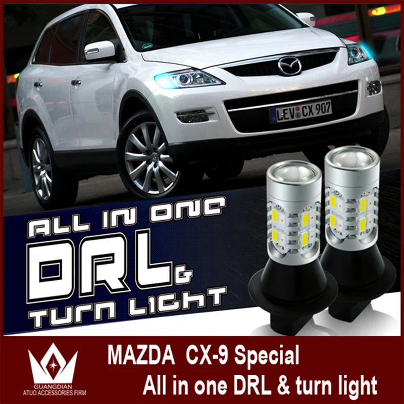 Buy Night Lord For Mazda CX 9 LED turn light 20smd DRL