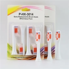 16ps HX3014 Electric Sonic Replacement For Philips Sonicare Powerup Toothbrush Heads Soft Bristles Standard Size Diamondclean